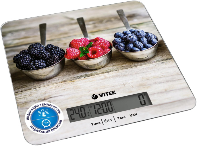 Весы кухонные электронные Vitek VT-2429 макс.вес:5кг