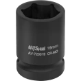 Головка ударная шестигранная 19 мм; 1/2DR AV Steel AV-720019