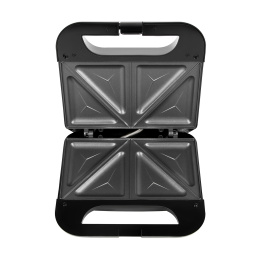 Электрическая сэндвичница RAGEX R732-000, 750 Вт, панель сэндвичи, черная