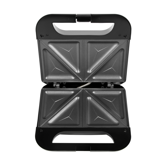 Электрическая сэндвичница RAGEX R732-000, 750 Вт, панель сэндвичи, черная