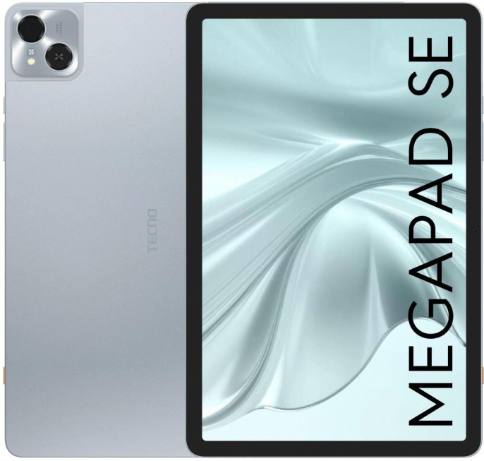 10.95" Планшет TECNO MegaPad 11 SE T1102W 4/128 GB 685 Wi-Fi, 1920 x 1200, 90Гц, Android 15, голубой [t1102w 4+128 ice blue]