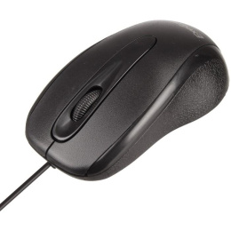 Мышь ExeGate Professional Standard SH-9026 USB, оптическая, 1000dpi, 3D, 3 кнопки и колесо прокрутки, длина кабеля 1,35м, черная, Color Box EX264099RUS