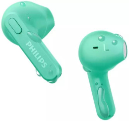 Гарнитура вкладыши Philips TAT2236GR/00 зеленый беспроводные bluetooth в ушной раковине