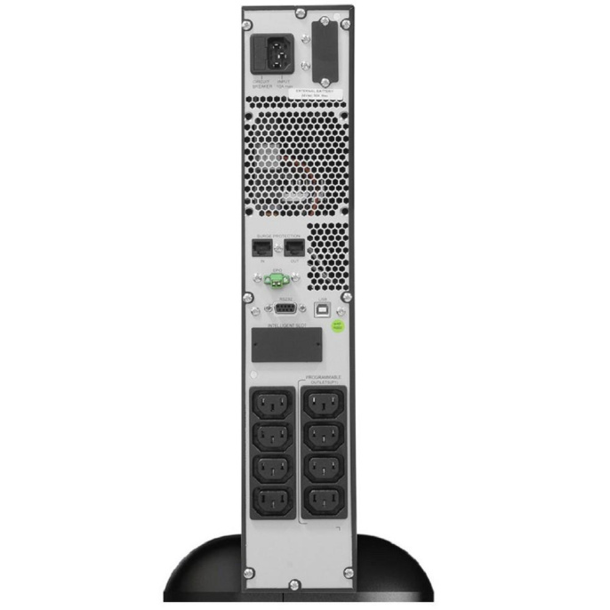 ИБП HIDEN EXPERT ULPS800RM 800ВА/720Вт {Линейно-интерактивный ИБП Rackmount 2U , 8xIEC C13, USB, RS232, SNMP слот, встроенные АКБ 2x12B/7Ач}