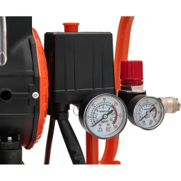 Безмасляный малошумный компрессор Gigant (25 л; 8 бар; 225 л/мин) GSWK-25/1400