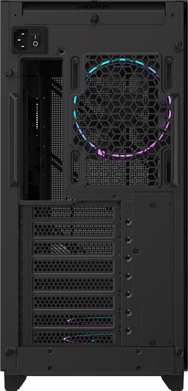 Корпус для ПК Gigabyte AORUS C400G MidTower, ATX, USB-C x1, USB 3.0 x2, Audio I/O, Black,TG GB-AC400G