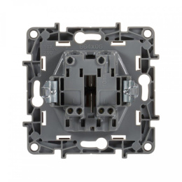 Выключатель Legrand Etika 2-клавишный, установка скрытая, IP20, слоновая кость [672302]