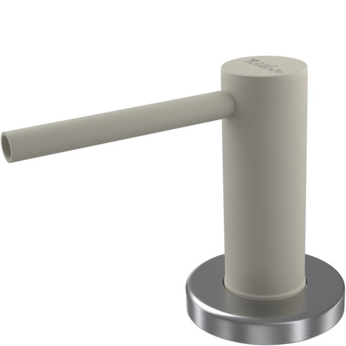 Дозатор RIVELATO, объем емкости для жидкого мыла 250 мл, отверстие для монтажа d-35 мм, цвет топаз RD-500 topazio