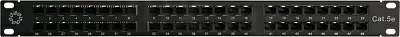 Коммутационная панель Patch Panel 19" 1U UTP 48 port кат.5e 5bites PPU55-06 разъём KRONE&110 (dual IDC)