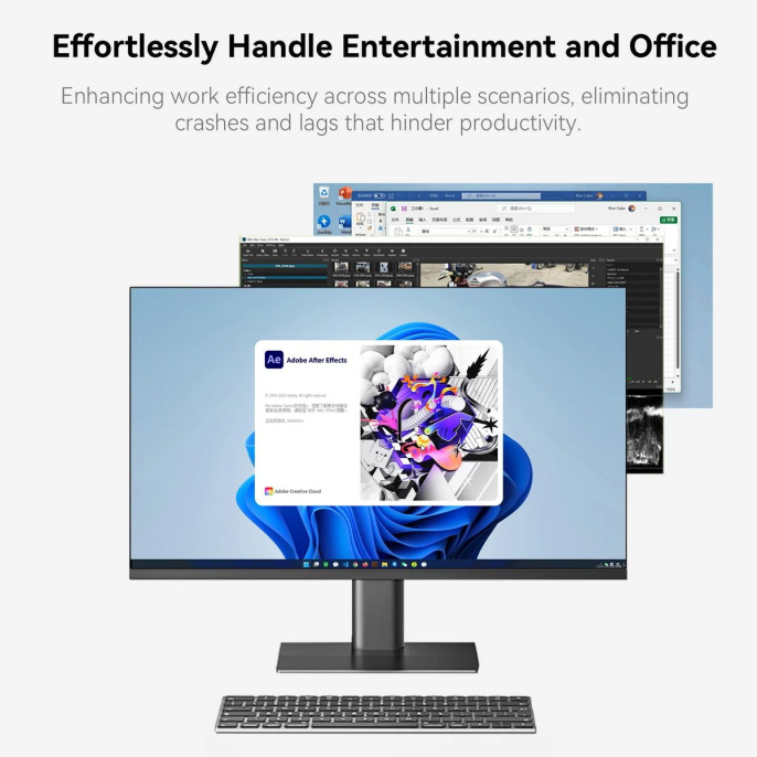 Мини-компьютер Beelink AMD Ryzen 7 6800H BL/EQR6-LP/6800H/32G/500G/Milky Grey