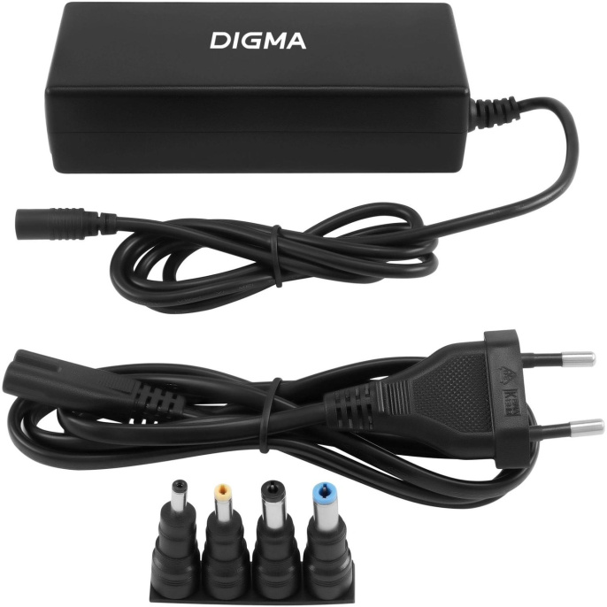 Адаптер питания Digma DM-A90,  18.5 - 20 В,  4.62A, 90Вт,  черный