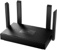 Wi-Fi роутер CUDY WR1500,  Wi-Fi 6,  AX1500,  2.4/5ГГц, 3 LAN,  черный