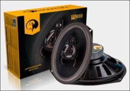 Колонки автомобильные PHANTOM FS-693, 15x23 см 6x9 дюйм. , комплект 2 шт. [2012582]