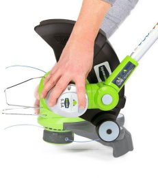 Триммер электрический Greenworks GST5033M 500Вт неразбор.штан. реж.эл.:леска (21277)