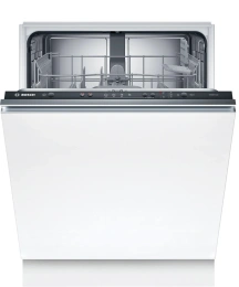 Посудомоечная машина Bosch SMV24AX04E (встраиваемая, полноразмерная, загрузка на 12 комплектов посуды, электронное управление, 4 программы, сушка: с теплообменником, индикация на полу: луч)