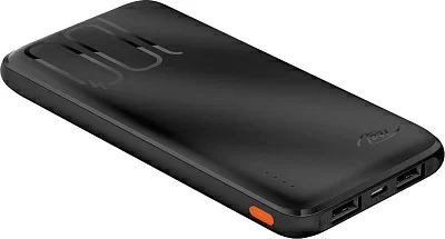 Мобильный аккумулятор Itel Super Slim Star 100(IPP-53) 10000mAh 2.1A черный