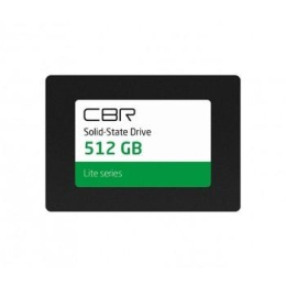 Накопитель SSD 512GB SATA-III CBR Lite SSD-512GB-2.5-LT22 2.5" TLC 240TBW SSD-512GB-2.5-LT22