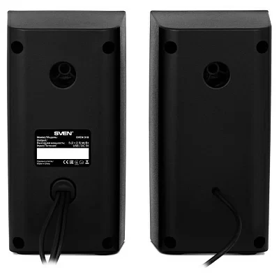 SVEN 318 черный {USB-порт ПК, ноутбука или адаптер 5V DC}