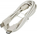 Кабель-удлинитель USB2.0 NingBo USB A m - USB A f , ферритовый фильтр , 3м, блистер