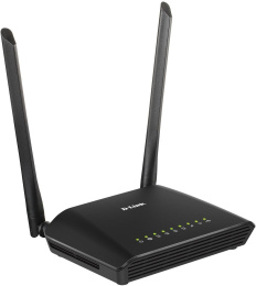 Wi-Fi роутер D-Link DIR-620S/RU/B1A,  Wi-Fi 4,  N300,  2.4ГГц, 4 LAN,  1xUSB, черный