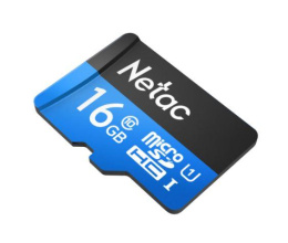Карта памяти microSDHC UHS-I U1 NETAC P500 16 ГБ, 80 МБ/с, Class 10, NT02P500STN-016G-S,  1 шт.