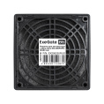 Решетка для вентилятора с фильтром 90x90 ExeGate EG-090PSFB (90x90 мм, пластиковая, квадратная, с пылевым фильтром, черная) EX295255RUS