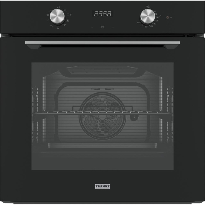 Духовой шкаф Franke FMA 86 H BK/ Best, Электрический духовой шкаф, 60 см, серия MARIS, 71л, 9 функций, цифровой дисплей, черный 116.0606.098
