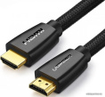 Кабель UGREEN HD118 40409 HDMI Male To Male Cable With Braid. Длина 1,5 м. Цвет: черный (40409_)