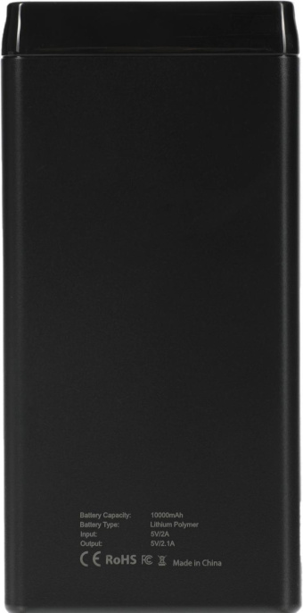 Внешний аккумулятор (Power Bank) Cactus CS-PBFSFT-10000,  10000мAч,  черный