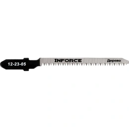 Пилки по дереву для лобзика 5 шт. Inforce 12-23-05