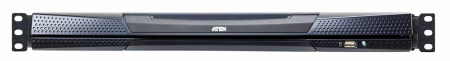 KVM консоль ATEN 19" 1-Local/Remote Share Access 8-Port Multi-Interface Cat 5 Dual Rail LCD KVM over IP switch KL1508AIN-AXA-RG