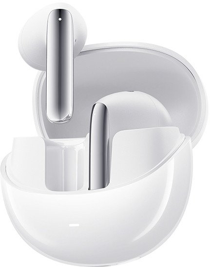 Наушники QCY AilyBuds Pro+ Белый BH23HT10A беспроводные, активное шумоподавление, диаметр динамика: 13 мм, время прослушивания музыки: 5.5 ч, время зарядки: 2 ч, емкость аккумулятора: 350