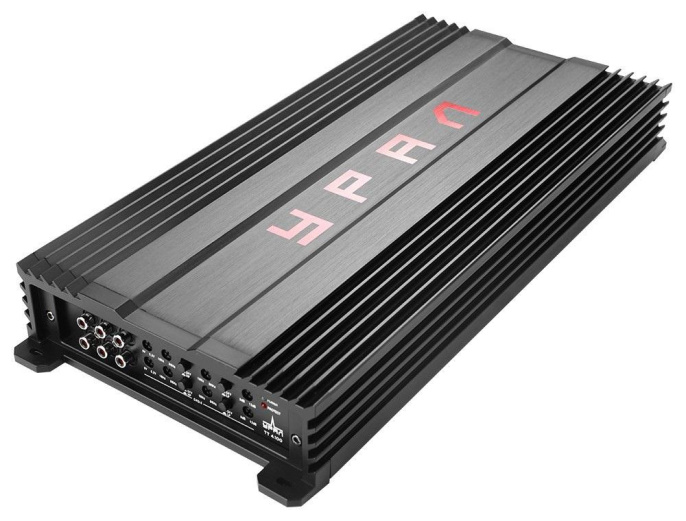 Усилитель автомобильный URAL ТТ 4.100,  черный