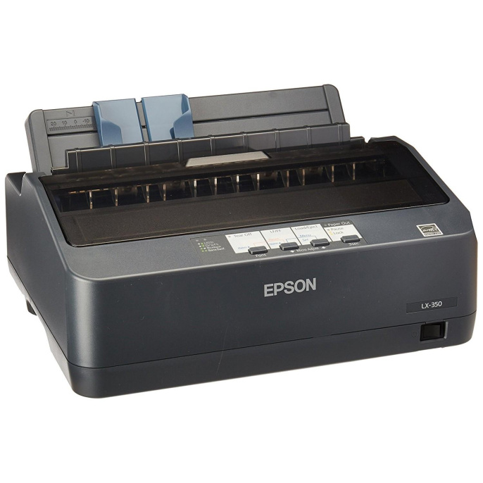 Epson LX-350 [C11CC24031/C11CC24032] {Формат А4, ширина печати 80 колонок, скорость 357 зн./сек. 12 cpi в режиме HSD, интерфейсы: USB, LPT,COM, память 128 Кб}