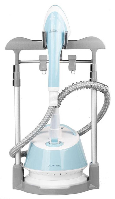 Отпариватель напольный GALAXY LINE GL 6214, голубой / серый [гл6214л]