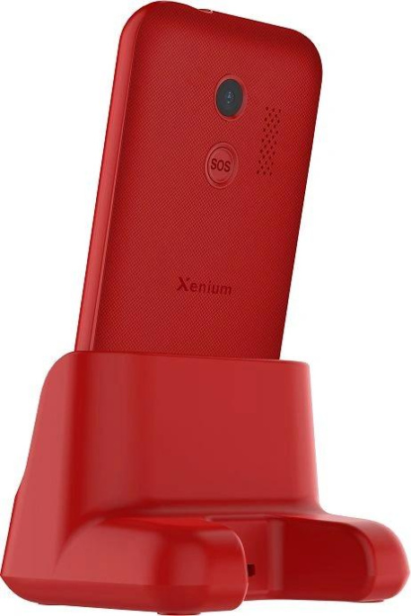 Мобильный телефон Xenium 718 X красный моноблок 2Sim 1.77" 128x160 Spreadtrum ThreadX RTOS 0.3Mpix GSM900/1800 MP3 FM microSD max32Gb