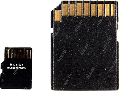 Карта памяти SmartBuy SB128GBSDCL10-01 microSDXC 128Gb Class10 + microSD-- SD Adapter