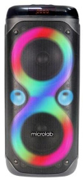 Колонка порт. Microlab PT800 черный/черный 135W 1.0 BT 10м 4500mAh без.бат