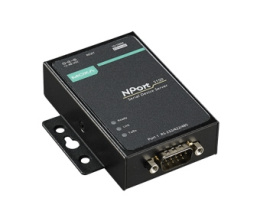 Преобразователь MOXA NPort 5150, 1 порт RS-232/422/485 DB9M , 1 порт 10/100BaseTX