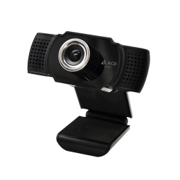 Веб-камера ACD-Vision UC400 CMOS 1.3МПикс, 1280x720p, 30к/с, микрофон встр., кабель USB 2.0 1.5м, шторка объектива, универс. крепление, черный корп. 551769 ACD-DS-UC400