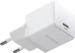 Сетевое зарядное устройство Baseus Palm P10111605213-00 Fast Charger 1C 30W EU Moon White