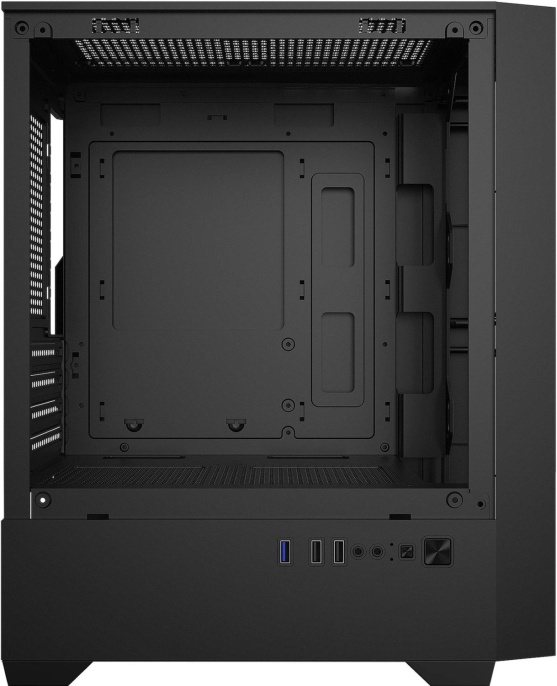 Корпус mATX BLOODY CC-123, Mini-Tower, без БП,  черный [cc-123-bk]