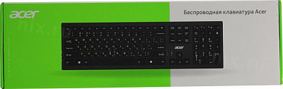 Клавиатура Acer OKR010 черный USB беспроводная slim Multimedia