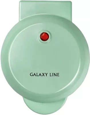 Вафельница Galaxy Line GL 2979 800Вт, Антипригарное покрытие рабочей поверхности, мятный