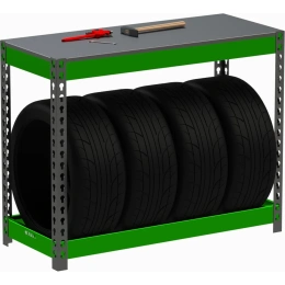 Стеллаж ООО Металекс Metalex серия TIRES 950x1000x400 (одна полка) SMTI951040