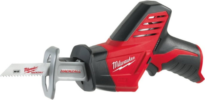 Сабельная пила Milwaukee C12HZ-0 (4933500559) (аккумуляторная, напряжение: 12 В, частота ходов без нагрузки: 0-3000 уд/мин, стандартное оборудование: 1 лезвие, длина хода: 13 мм)