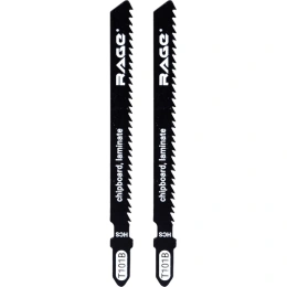 Пилка по дереву и пластику, ламинату T101B (2 шт; 100 мм) для лобзиков RAGE by VIRA 552027