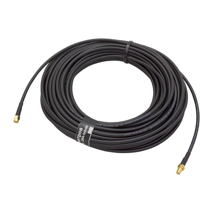 Кабельная сборка SMA-male - 20 метров RG-58 - SMA-female удлинитель