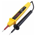 Тестер STEKKER ступенчатой индикации напряжения контактный двухполюсной 500V желтый TST500-2 32863