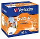 Диск DVD-R Disc Verbatim 4.7Gb 16x уп. 10шт printable 43521